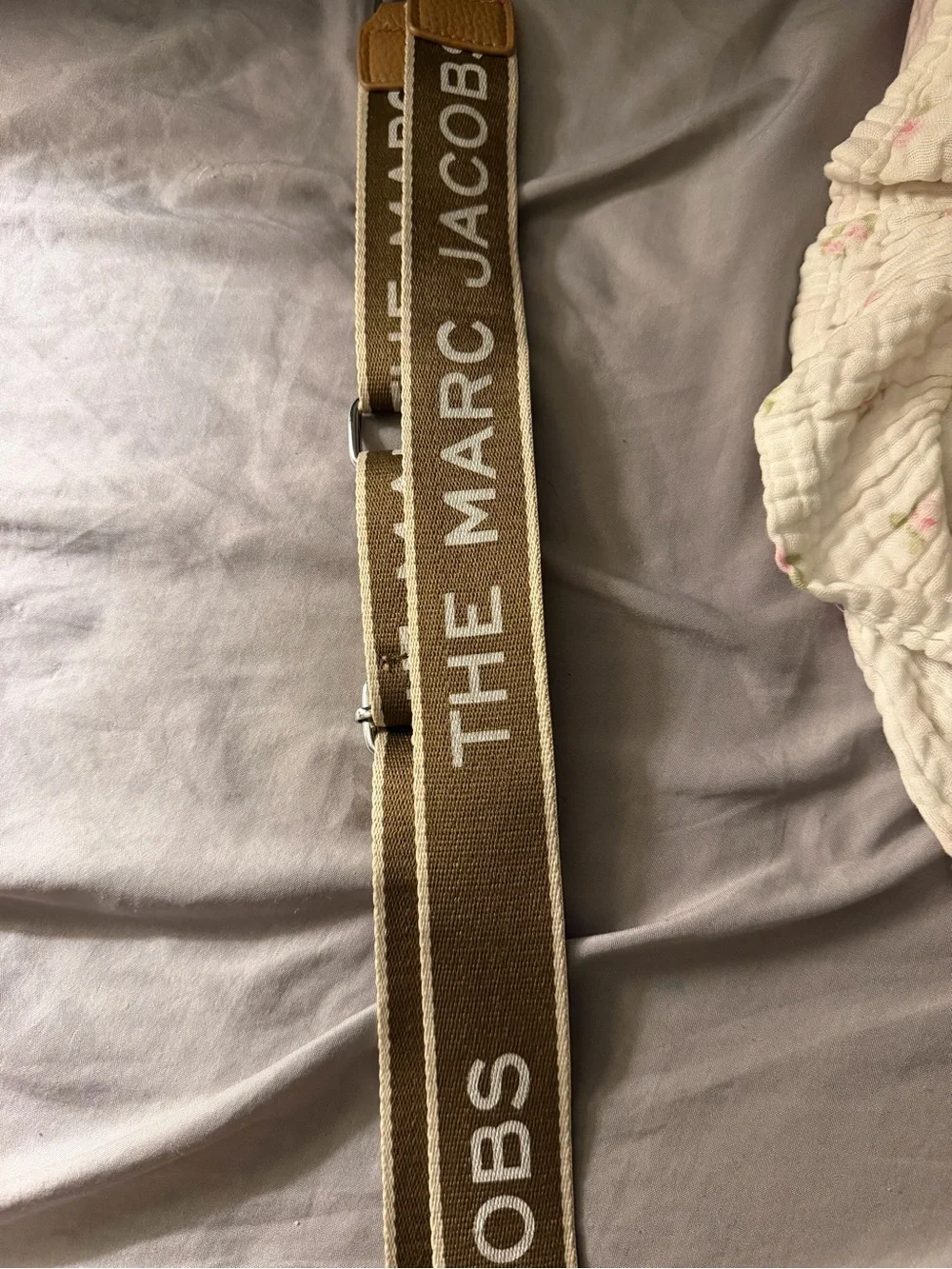 Marc Jacobs Pebbled Leather Crossbody in Mustard Yellow